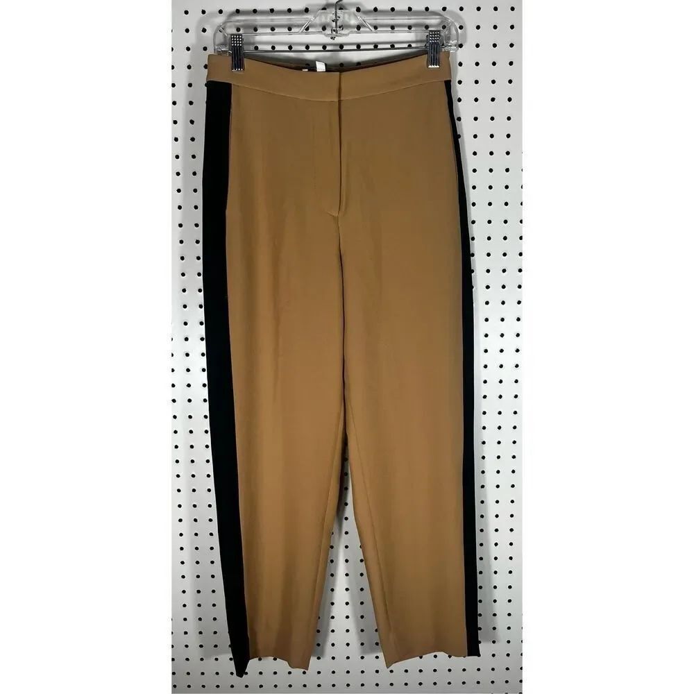 & Other Stories twill striped pants size 4